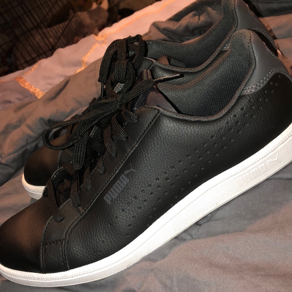 puma faux leather sneaker